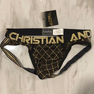 Andrew Christian glitter jock